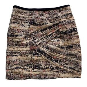 SJ SJ Crisscross Layered Mini Skirt Paint Splatters 8's Colors Neon